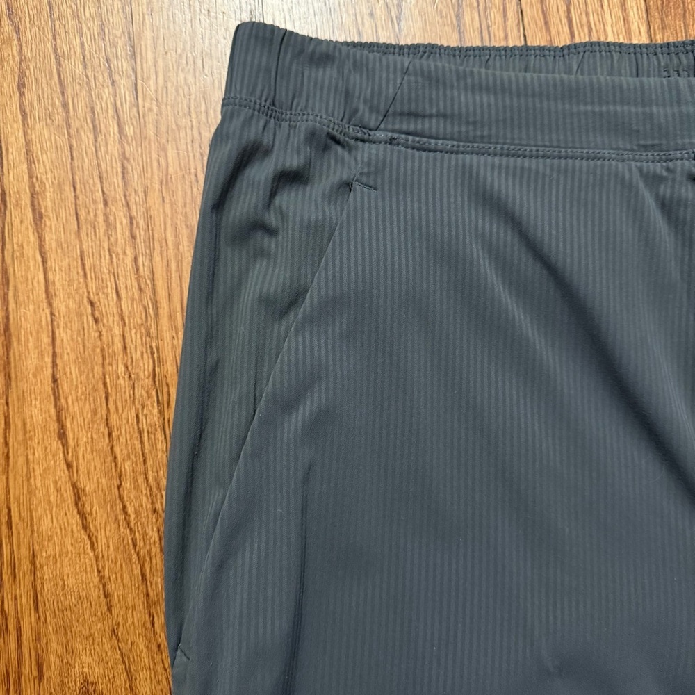 Lululemon Surge Joggers in gray stripes size M - Picture 3 of 16